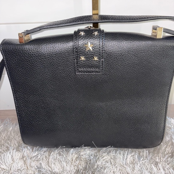 Valentino (RED) Black Star-Studded shoulder bag - Picture 11 of 11